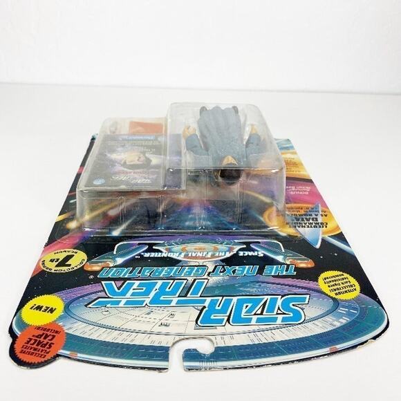 Playmates 1994 Lt Commander Data as Romulan Star Trek TNG Action Figure* - Picture 3 of 5